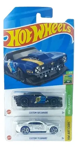 Lote Custom Camaro Hot Wheels C/2 Miniaturas 1/64 No Blister