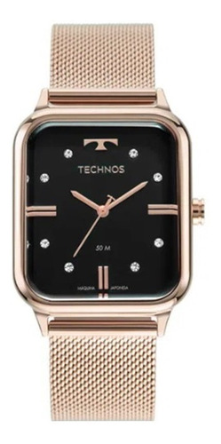 Imagem 1 de 8 de Relógio Technos Style Feminino Rosé 2039cr 1p