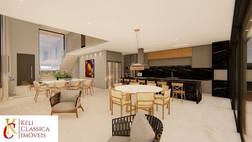 Imagem 3 de 30 de Vende-se Casa Em Alphaville Com 340m² De Área Útil Na Zona Sul De Ribeirão Preto-sp, Com 3 Suítes, Sala Com 2 Ambientes (pé Direito Alto) - Ca00255 - 69378161