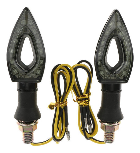 Triángulo Ámbar 12 Led Intermitente Delantero/trasero