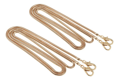 2 Piezas De Bolsa Fina De Cadena De Serpiente, Correas Para