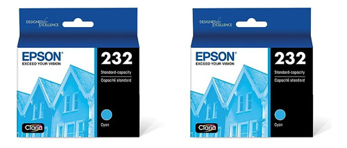 Epson 232 Cartucho Cian De Capacidad Estándar Claria Ink (.