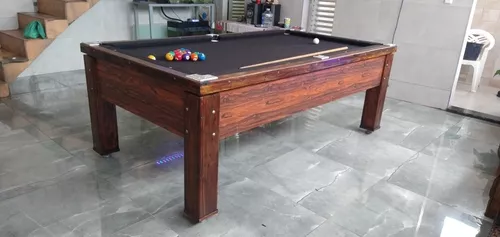 Mesa De Sinuca Bilhar Snooker Cinuca Ficha Pedra Bar