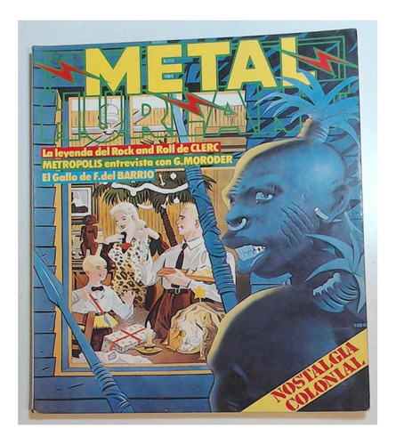 Comic Metal Hurlant 31 - La Leyenda Del Rock An Roll