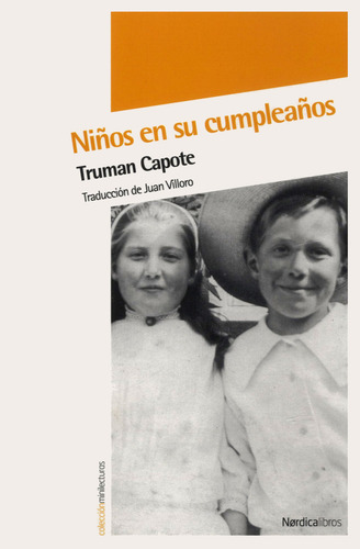 Libro Niños En Su Cumpleaños - Truman Capote