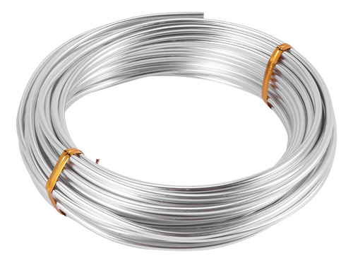 Alambre De Aluminio De 3 Mm, Alambre Plateado De 10 M Para F