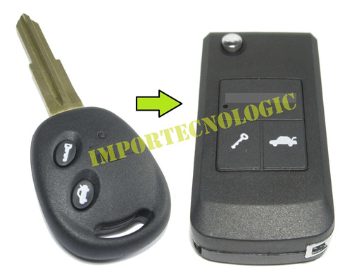 Convertir Llave Chevrolet Aveo Ls 2006 A Tipo Navaja