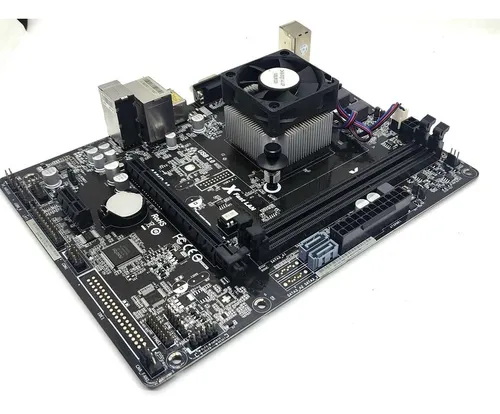 Combo Mother Asrock Am1b-m + Sempron 2650 + R3 + 4gb Ddr3 (Usado)