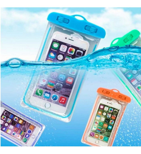 Pack 3 Funda Bolso Impermeable Para Celular Playa , Piscina
