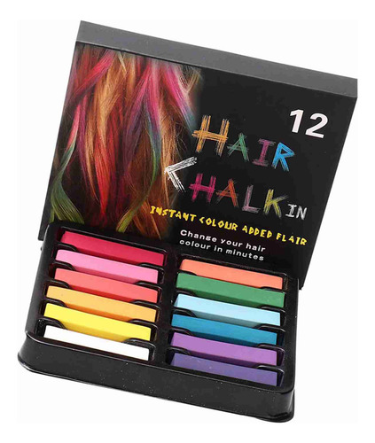 Tiza Desechable Para Teñir El Cabello Tinte Temporal Para
