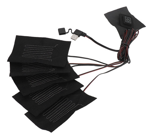 Chaleco Térmico Eléctrico Compuesto Impermeable De Tela