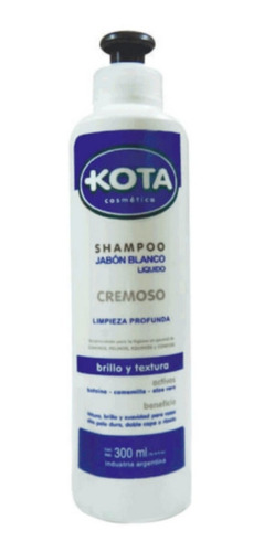 Shampoo Maskota Jabon Blanco Cremoso 300ml