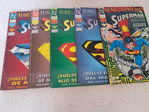 El Reino De Los Supermanes 5 Tomos Más Los 12 Tomos Vid