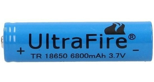 Baterías Recargables X5 18650 3.7v 6800mah Para Linterna Le