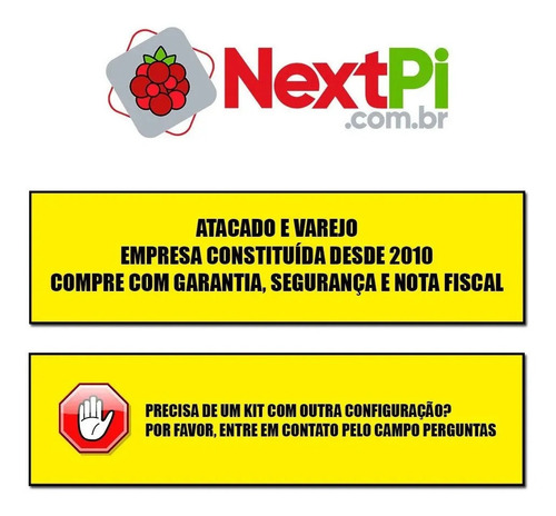 Fonte Carregador Oficial 15.3w Usb C P/ Raspberry Pi4 Pi 4