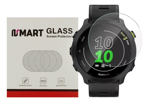 Kit 2 Películas De Vidro Compatível Com Garmin Forerunner 55