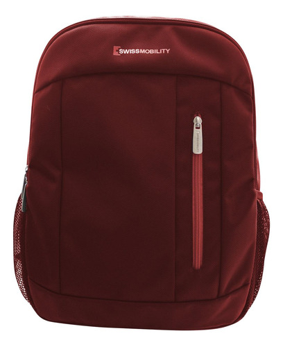 Mochila Backpack Swissmobility P/laptop 15.6 Bro-115 Roja