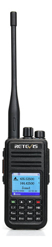 Rádio Retevis Rt3s Vhf/uhf Analógico Digital Dmr C/gps Preto Vhf/uhf