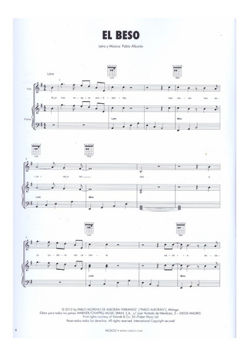 Pablo Alborán: Tanto.