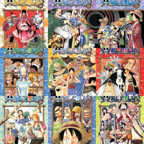 Combo Manga One Piece 20 A 28 - Manga - Ivrea