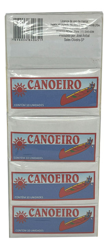 Pacote 50 Palha Canoeiro Para Enrolar Cigarro Prática