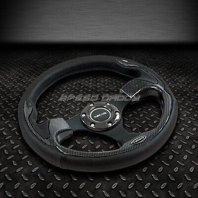 Universal Nrg Pvc Leather Aluminum 32cm Racing Steering  Oad