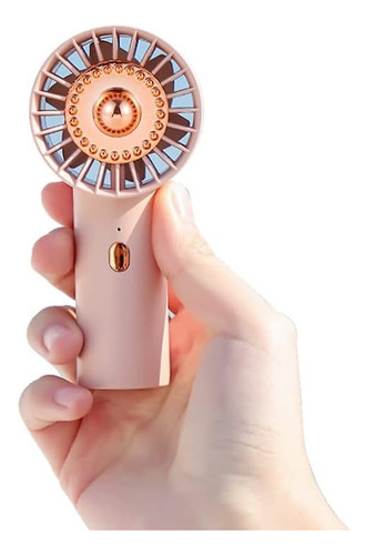 Ventilador De Mano Recargable Usb, Pequeño Y Portátil