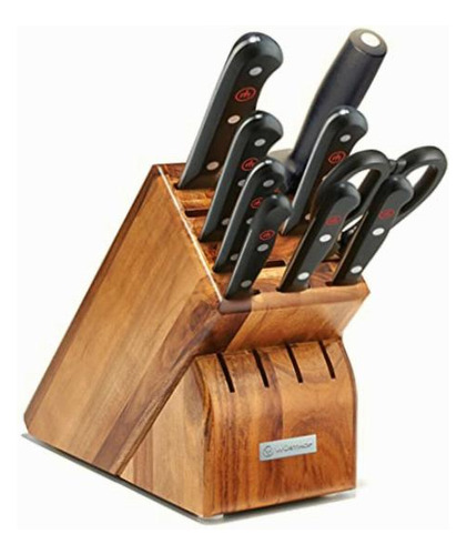 Wüsthof Gourmet Block Set 10 Piezas Acacia