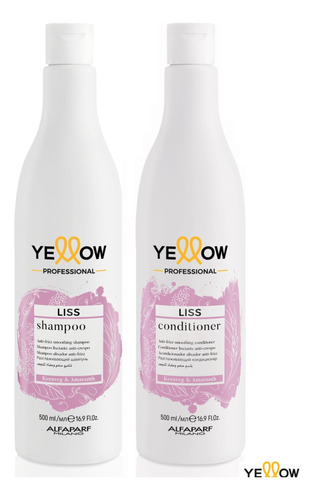 Shampo + Acondicionador Yellow Liss Mantenimiento Keratina 