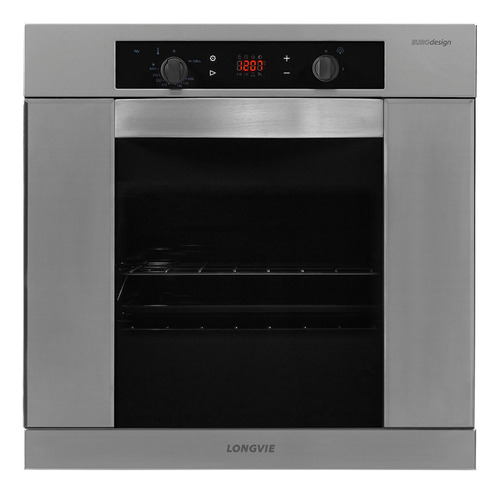 Horno A Gas Touch Longvie H6900xt C/vent. Tang. Grill Eléct. Color Acero inoxidable