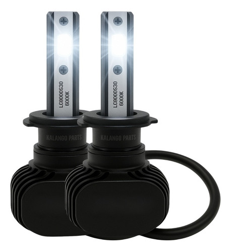 Kit Ultra Led Farol Alto Baixo H4 E Milha Prisma 2006 A 2012