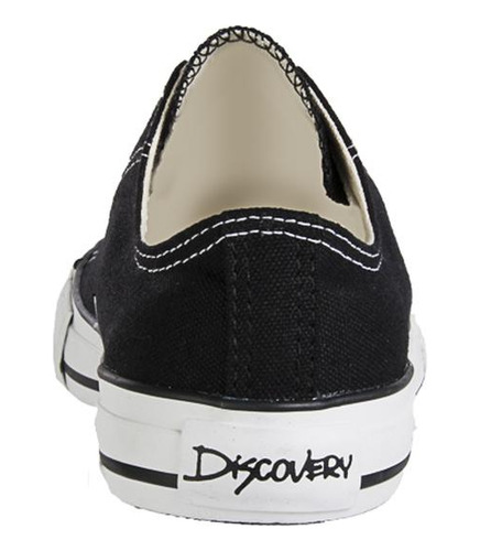 Imagen 3 de 8 de Tenis Discovery Bajo Negro Unisex Croydon