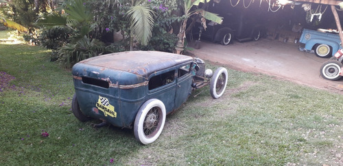 Ford Tudor 1929 Ratrod Teto Rebaixado Hotrod Motor 4 Cilindr