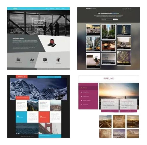 Pack Com 5.000 Templates Html5 Modelos Responsivos Editáveis