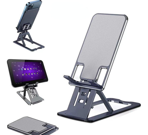 Soporte Phablet Escritorio Plegable Ultrafino Metal