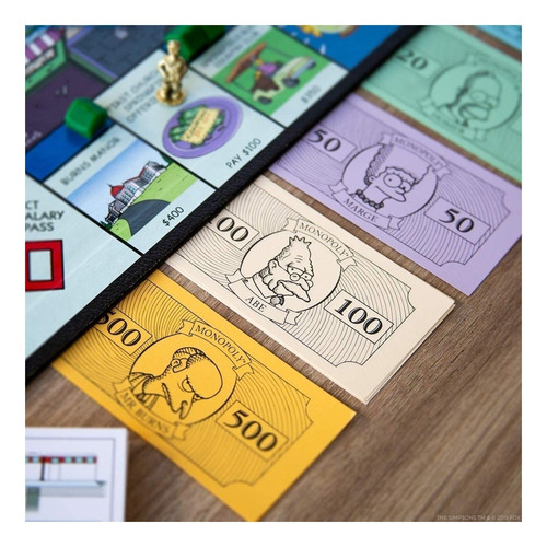 Juego de mesa Monopoly Los Simpsons Hasbro 9770