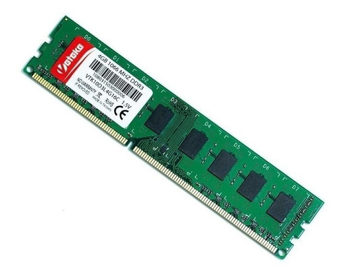 Memória RAM color verde  4GB 1 Veteke VTK10D3L4G16C