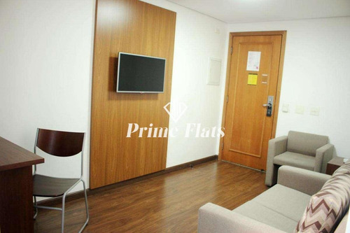 Imagem 4 de 18 de Flat Para Venda No Aparthotel Twin Towers, Com 1 Dormitório - 85151