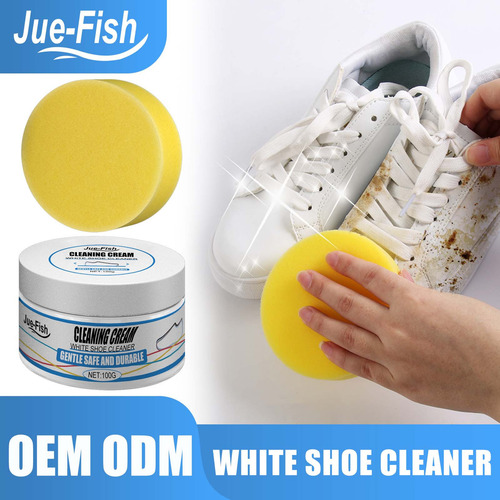 Crema Limpiadora De Zapatos Multifuncional I, Small White Sh