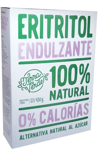 Eritritol Terra Verde® 450g | Sin Calorías 100% Natural