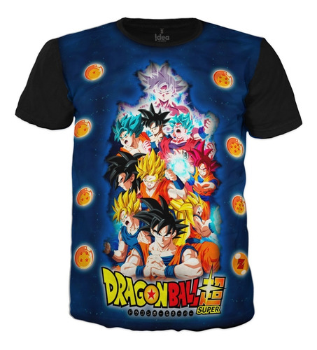 Camiseta De Dragon Ball Z   Para Adultos Y Niños 