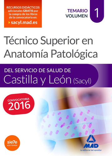 Libro Tã©cnico Superior En Anatomã­a Patolã³gica, Del Ser...