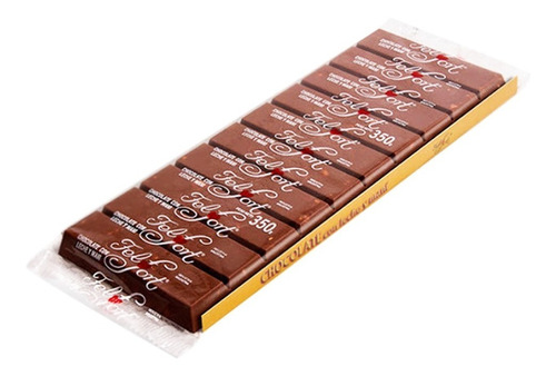 Imagen 1 de 5 de Chocolate Con Maní Felfort X250g - Barata La Golosinería 