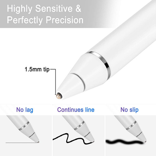 Lapiz Capacitativo Active Stylus Para Tablet | Blanco