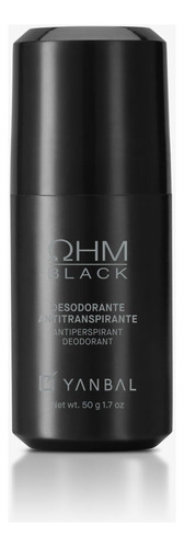Desodorante Antitranspirante Ohm Black Yanbal Original.