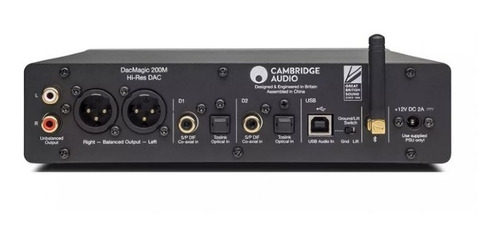 Imagen 2 de 2 de Conversor Digital Cambridge Audio Dac Magic 200m Mqa 220v