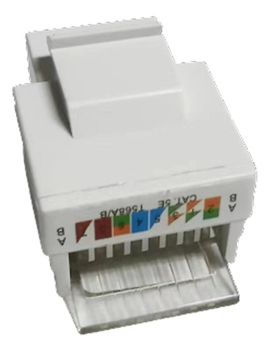 Modulo Jack Rj45 Keystone Pared Utp Guardapolvo Cat5e