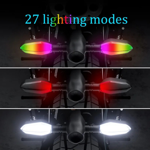 2 Luces Led Para Proyectar Letreros Para Motocicletas, 27 Mo