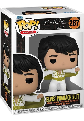 Funko Pop Rocks Elvis Presley Elvis Pharaoh Suit