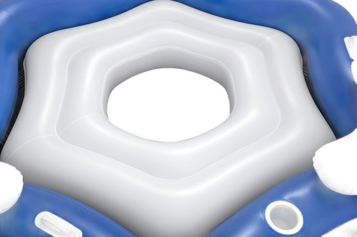 Salvavidas Isla Inflable Flotador Lounge Bestway X3